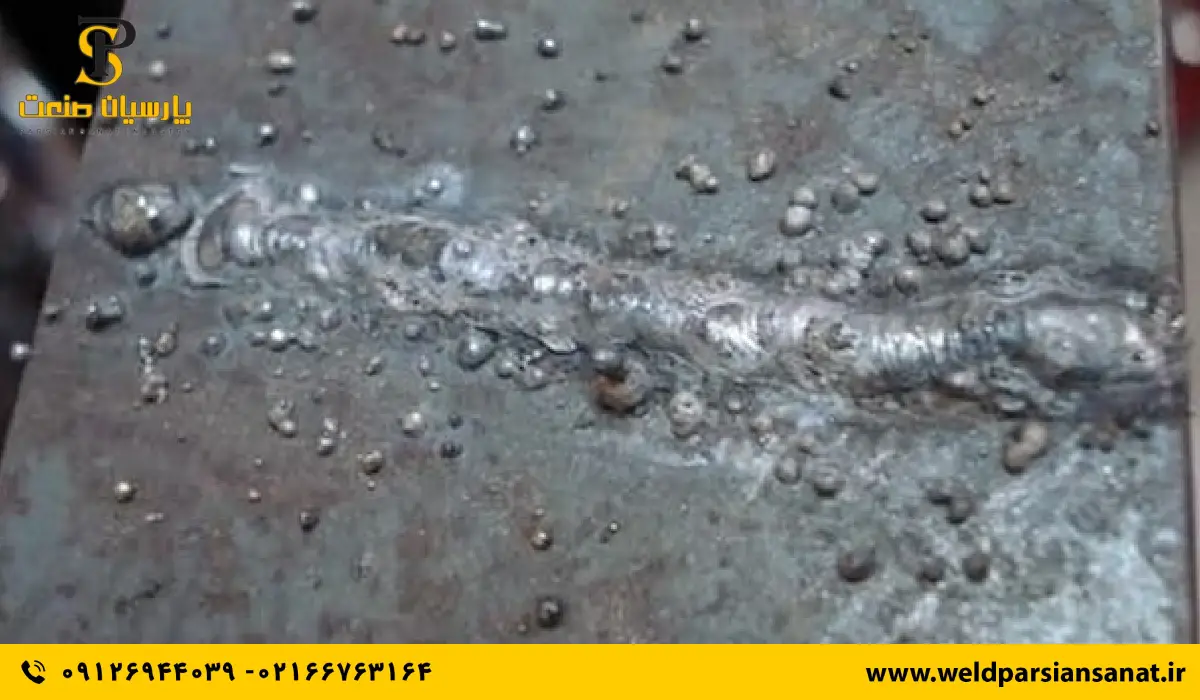 جلوگیری از چسبیدن الکترود جوشکاری